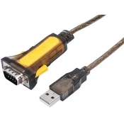 Adapter USB2.0 tip A (M) - RS-232 (M) 1.5m