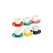 Tognana komplet skodelic za kavo iz porcelana 110 ml