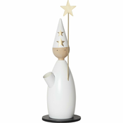 Bijeli svjetlosni ukras s božićnim motivom o 12 cm Lucia Classic – Star Trading