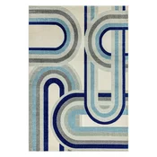 Prašno modra preproga 80x150 cm Nova Retro Blue – Asiatic Carpets