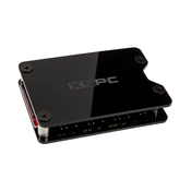 XSPC 8-fach, 3-Pin, 5V, Addressable RGB Splitter Hub - SATA Powered, schwarz 5060175589958