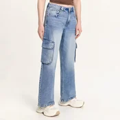 Cropp - Baggy farmerke - PLAVA