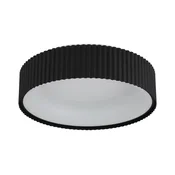 Globo 15924DS-LED plafonska svetiljka KEMP LED/45W/230V 2700/4000/6000K precnik 46 cm crna
