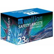 Wellion lancete 23G, 200kos