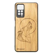 shumee Lesen ovitek za Xiaomi Redmi Note 11 Pro, volčji hrast