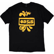 Oasis Majica Drawn Logo Unisex Black M