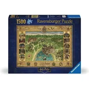 Ravensburger slagalica Mapa Hogvortsa, 1500 delova