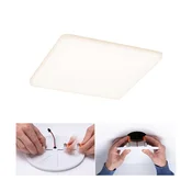 Paulmann LED panel Veluna kotni CCT ZigBee 18,5cm - Dnevna soba/jedilnica - Sodobni - bela - Plastika