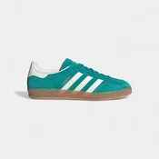 adidas Gazelle Indoor Pure Teal Off White Gold Metallic Bela