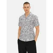HUGO Srajca Ellino 50539328 Črna Relaxed Fit