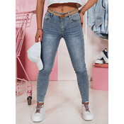 Spodnie damskie jeanskowe skinny SKINLENA Dstreet