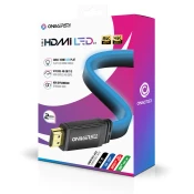 Oniverse HDMI 2.1 LED kabel 8K - moder, 2 m (PS5)