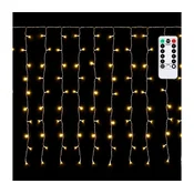 Aigostar - LED spoljašnji božicni niz 150xLED/6W/230V/8 funkcija 1,5x1m IP44 topla bela+daljinski upravljac