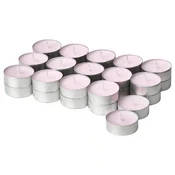 LUGNARE Dišeča čajna svečka, Jasmin/roza, 3.5 ur