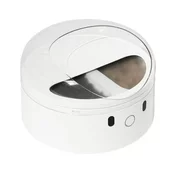 CATLINK F03 pametni dozirnik hrane RFID s prepoznavo obraza, bel