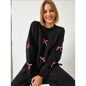 Bianco Lucci Pulover Pullover črna