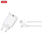 BRZI KUCNI PUNJAC QC3.0 18W L103 LIGHTNING XO