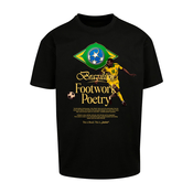 Mens T-shirt Footwork Poetry Oversize black