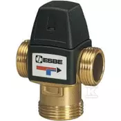 slomart Termostatski mešalni ventil VTA322, regulator temperature 20-43 °C, KVS 1.5, zunanji navoj 3/4 palca
