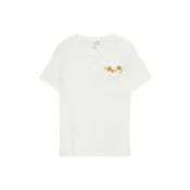VERO MODA Majica VMKARMA kremna/trst/oranžna/bela