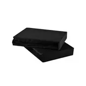 Posteljna rjuha črna jersey EMI, Otroška rjuha 60x120