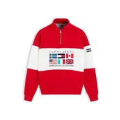 Tommy Jeans Majica mornarska/turkizna/rdeča/bela