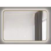Ceramica lux Ogledalo alu-ram 60x80, gold, touch-dimer pozadinski - CL37 300014