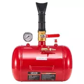VEVOR Nastavek za sedež pnevmatike 400x535x295 mm Rdeč