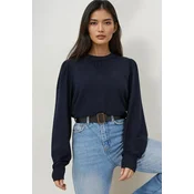 Trend Alacati Stili Ženska bluza Alc-X14863, Tamnoplava