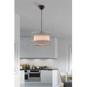 Opviq Luster Halo, 40x40cm, Bež-sivi
