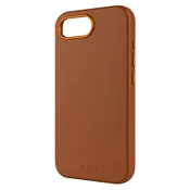 FIXED usnjen ovitek MagLeather za iPhone 16e, rjav FIXLM-1404-BRW