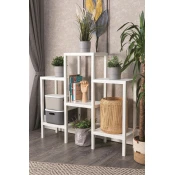 Aberto Design Plastična polica OMS-1108, 108x100x29cm, Bela