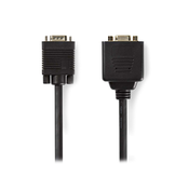 NEDIS razdelilni kabel VGA/ 1x VGA (M) - 2x VGA (F)/ 20cm/ črn