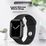 Weiqiantu Zamenska narukvica za pametni sat za Apple Watch, Crna