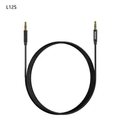 DUDAO 3,5 mm mini jack stereo AUX kabel, 1 m – črn