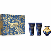 Versace Pour Femme Dylan Blue Set parfumska voda 50 ml + losjon za telo 50 ml + gel za prhanje 50 ml za ženske