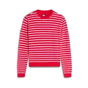 Tommy Jeans Pulover Essential DW0DW20159 Rdeča Regular Fit