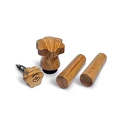 La Pavoni wood handles kit (Legno olivo) – komplet ročajev