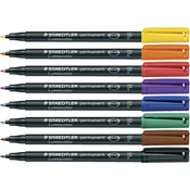 Staedtler Staedtler trajni flomaster Lumocolor, F, crveni 318-2 širina crte 0,6 mm crveni