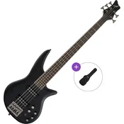 Jackson JS Series Spectra Bass JS3V IL Basic SET Satin Black 5 strunska bas kitara