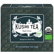 Črni čaj EARL GREY, 20 muslin čajnih vrečk, Kusmi Tea