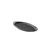 Oval grill tray, cast iron, 40 x 23 cm - LAVA