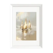 Print slika Gilded Boats PP027 58x78cm Paris Pic Styler