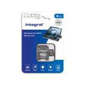 INTEGRAL spominska kartica 16GB microSDXC (INSDH16G-100V10)