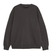 Cropp - Obicna dukserica basic - tamno siva