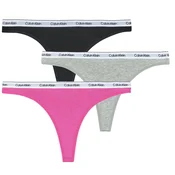 Calvin Klein Jeans THONG X3 Črna