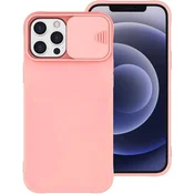 MG Privacy Lens silikonski ovitek za Motorola Moto G60S, oranžna