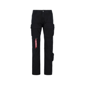 ALPHA INDUSTRIES Kargo hlače Tactical črna