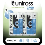 UNIROSS Rechargeable olovka akumulator (AA) 2700mAh 4kom