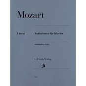 MOZART:VARATIONEN FUR KLAVIER/VARIATIONS FOR PIANO